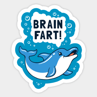 Brain Fart Sticker